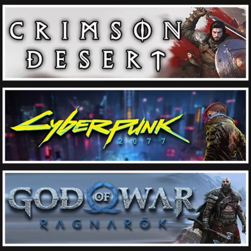  Crimson Desert +Cyberpunk +Ragnarök